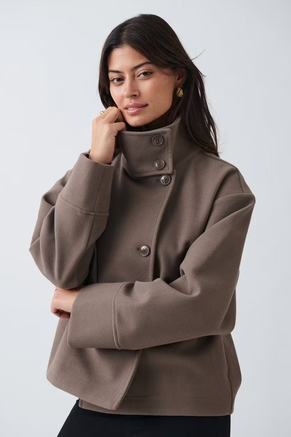 Manteau Court Chic pour Femmes - Élégance et Confort pour l'Automne
