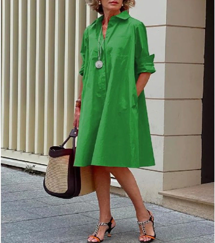 Robe Décontractée Imprimée pour Femmes - Style Estival Flatteur et Confortable