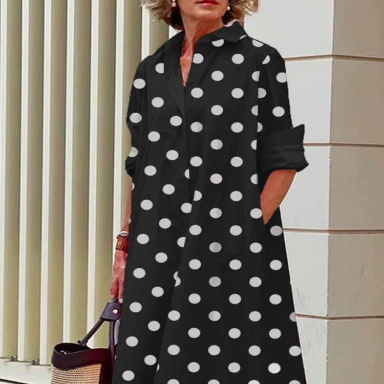 Robe Décontractée Imprimée pour Femmes - Style Estival Flatteur et Confortable