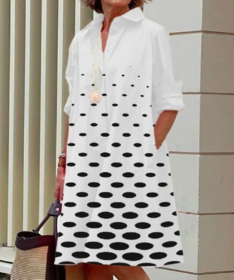 Robe Décontractée Imprimée pour Femmes - Style Estival Flatteur et Confortable