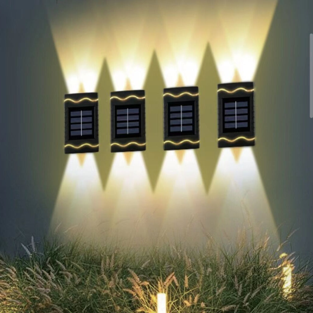 Lampes Murales Solaires LED - Éclairage Automatique et Écologique