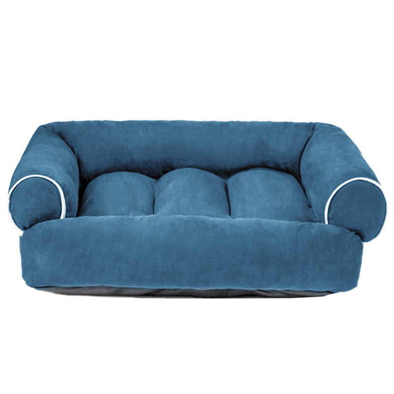 Lit Orthopédique pour Chien - Housse Lavable et Soutien Articulaire