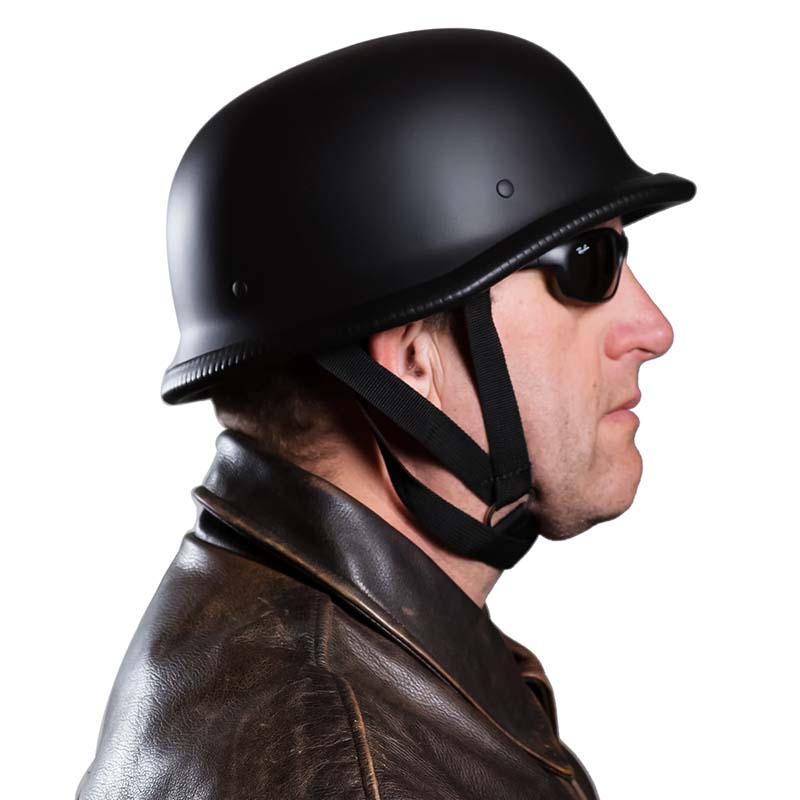 Casque de Moto Demi-Face Sécurisé - Homologué ECE et DOT, Style Vintage