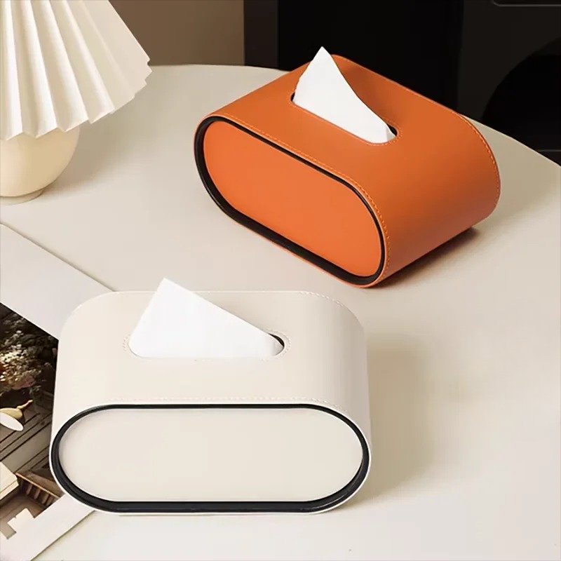 Boîte à Mouchoirs en Cuir - Élégance et Fonctionnalité pour Votre Intérieur