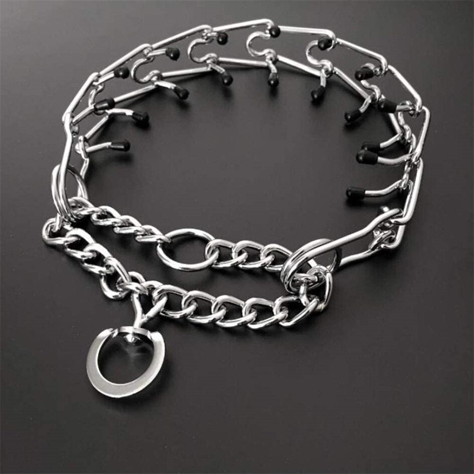 Collier de Dressage pour Chien - Ajustable avec Pointes en Métal