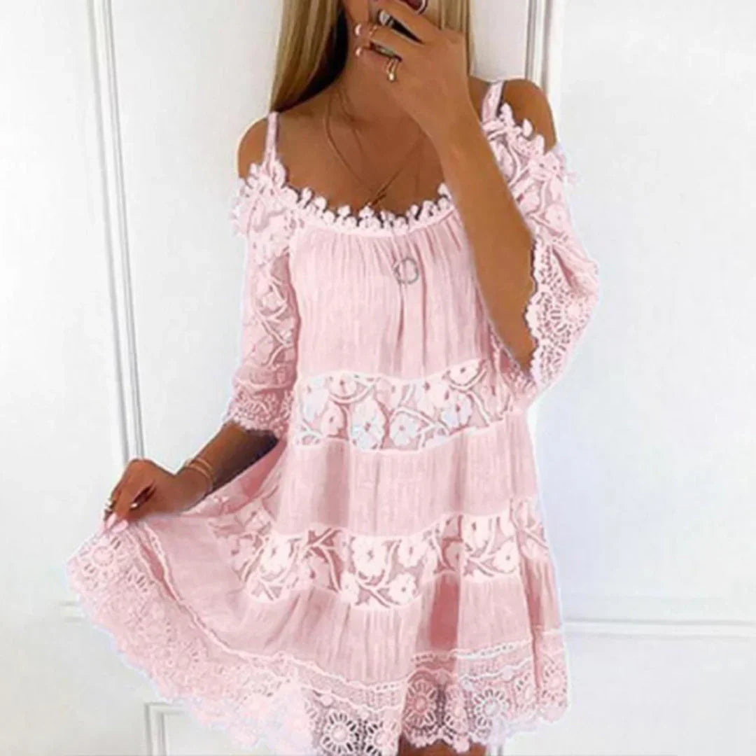 Robe d'Été Femme - Élégante et Confortable en Dentelle