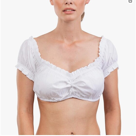 Robe Dirndl Rose avec Tablier en Dentelle - Ensemble Élégant pour Oktoberfest