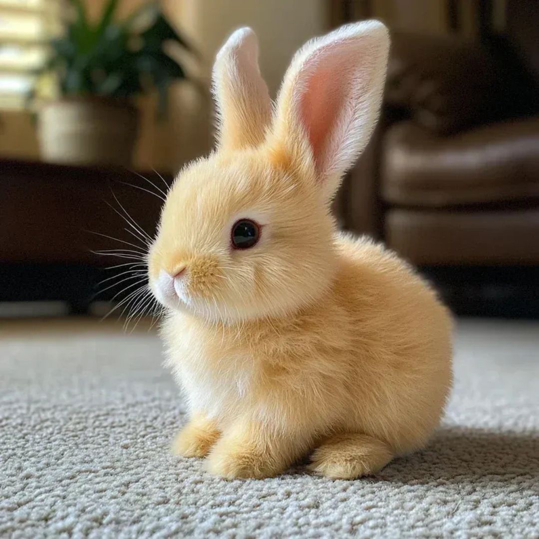 Jouet en Peluche Lapin Doux - Fourrure Ultra-Douce et Détails Réalistes
