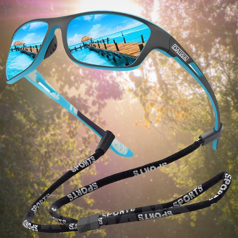 Lunettes de soleil polarisées UV 100 % - Design léger et résistant aux rayures