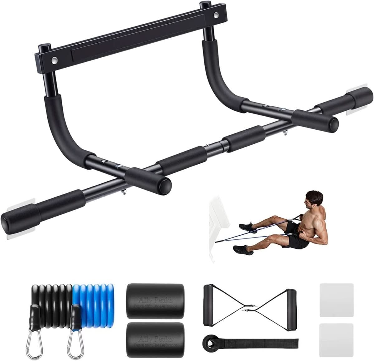 Barre de Traction pour Porte - Acier Renforcé et Installation Facile