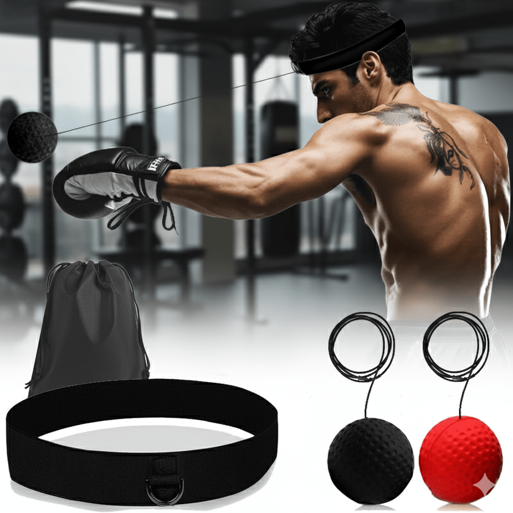 Balle de Réflexe pour Boxe - Améliorez Réflexes et Coordination