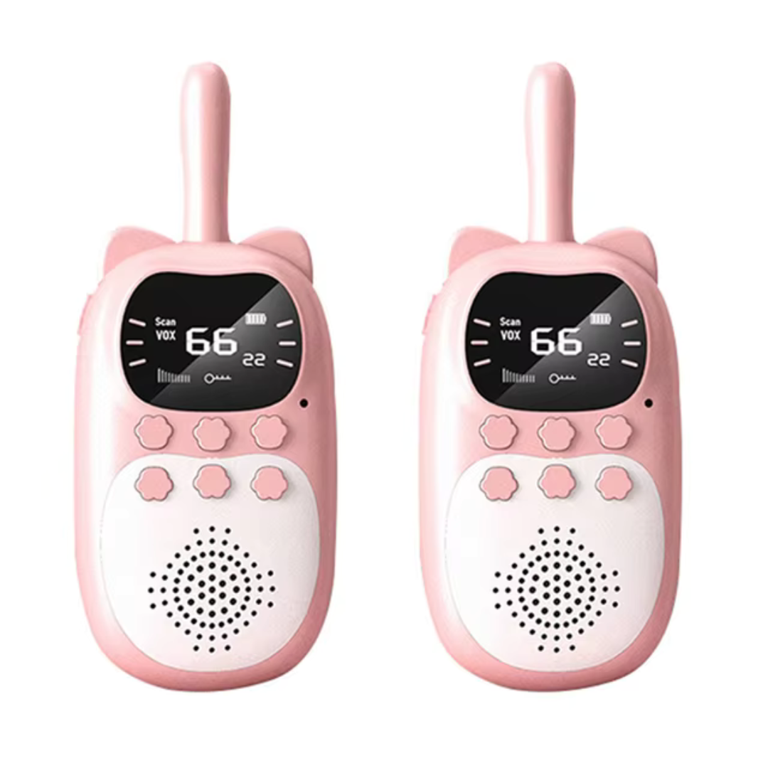 Talkies-walkies Rechargeables pour Enfants - Portée de 3 km et Design Durable