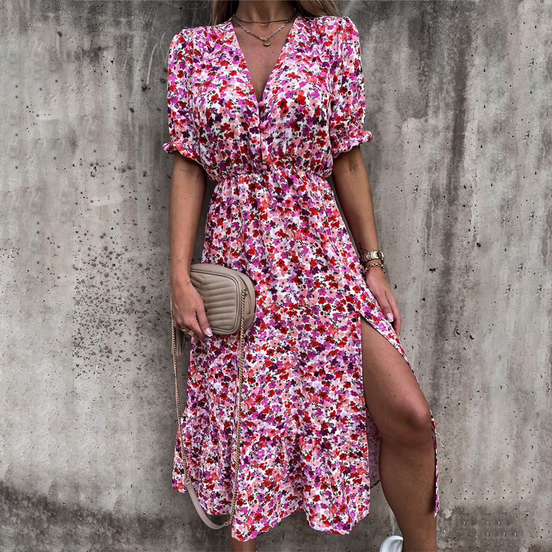 Robe d'été chic et décontractée - Confort et Élégance pour l'Été