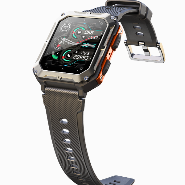 Montre Connectée Étanche avec Suivi de Fitness - Robuste et Durable pour Environnements Extrêmes