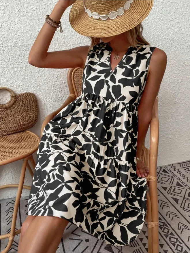 Robe Mini Polyvalente pour Femmes - Style Ludique et Confort Optimal