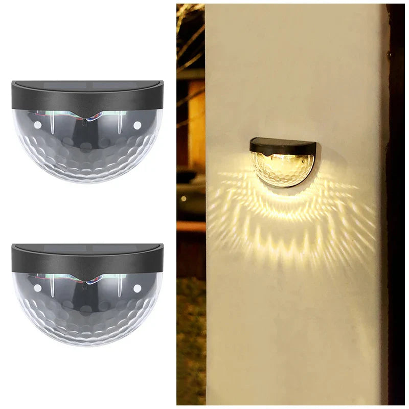 Luminaires Muraux Solaires Extérieurs - Éclairage Étanche et Décoratif pour Jardin