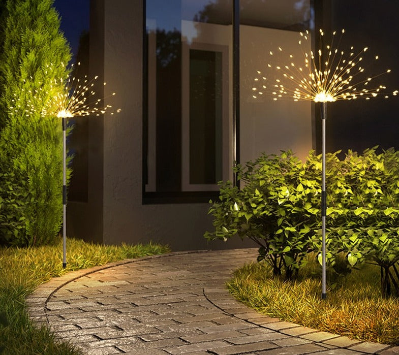 Lumière Solaire de Jardin - Capteur Intelligent et Étanchéité IP65
