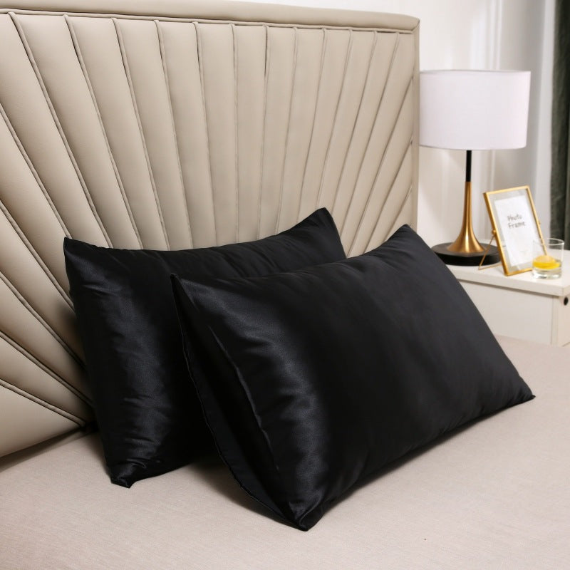 Housse de Coussin en Soie de Mûrier - Douceur Hypoallergénique pour Peaux Sensibles