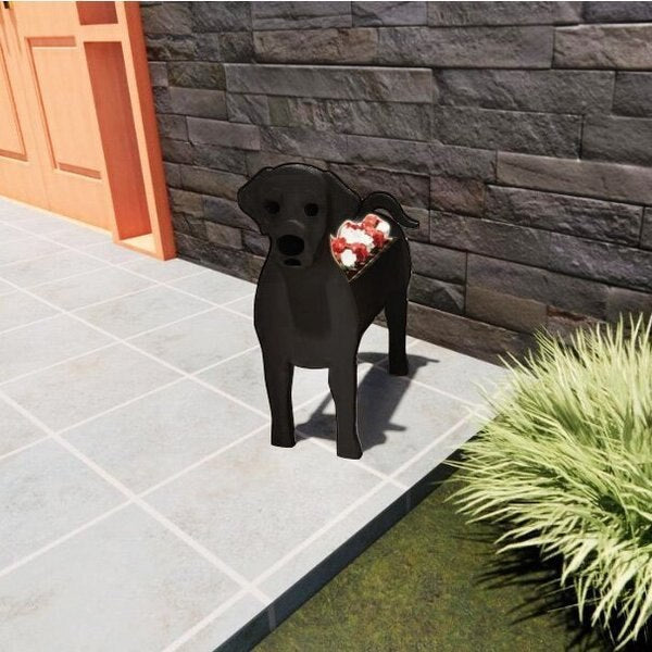 Pot de Fleurs Thème Chiens - Décoratif et Durable pour Intérieur/Extérieur