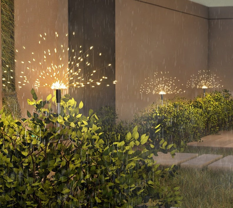 Lumière Solaire de Jardin - Capteur Intelligent et Étanchéité IP65