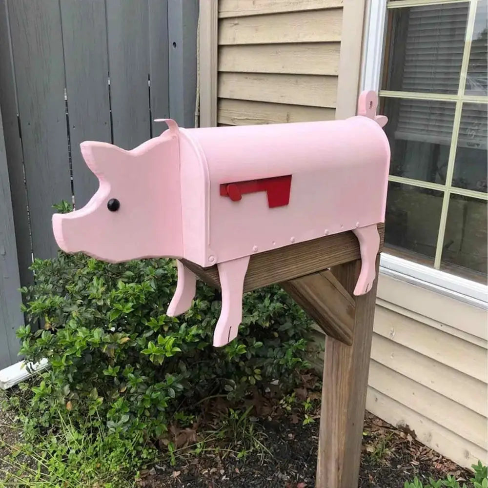 Boîte aux Lettres Sculptée Animale - Métal Résistant à la Corrosion