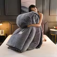 Housse de Couette en Fleece Velours - Douceur et Chaleur Exceptionnelle