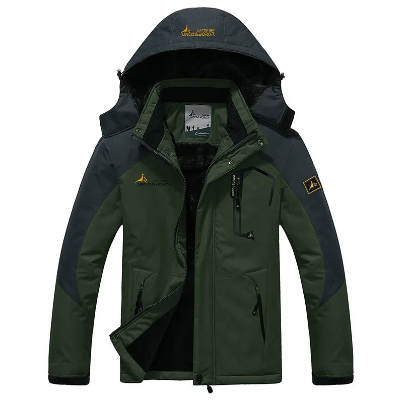 Veste d'hiver Imperméable avec Doublure en Polaire - Isolation Avancée et Protection Contre les Intempéries