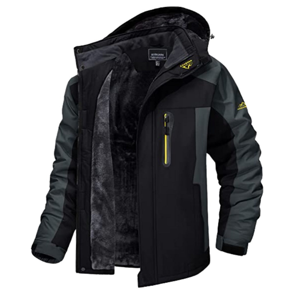 Veste d'hiver Imperméable avec Doublure en Polaire - Isolation Avancée et Protection Contre les Intempéries