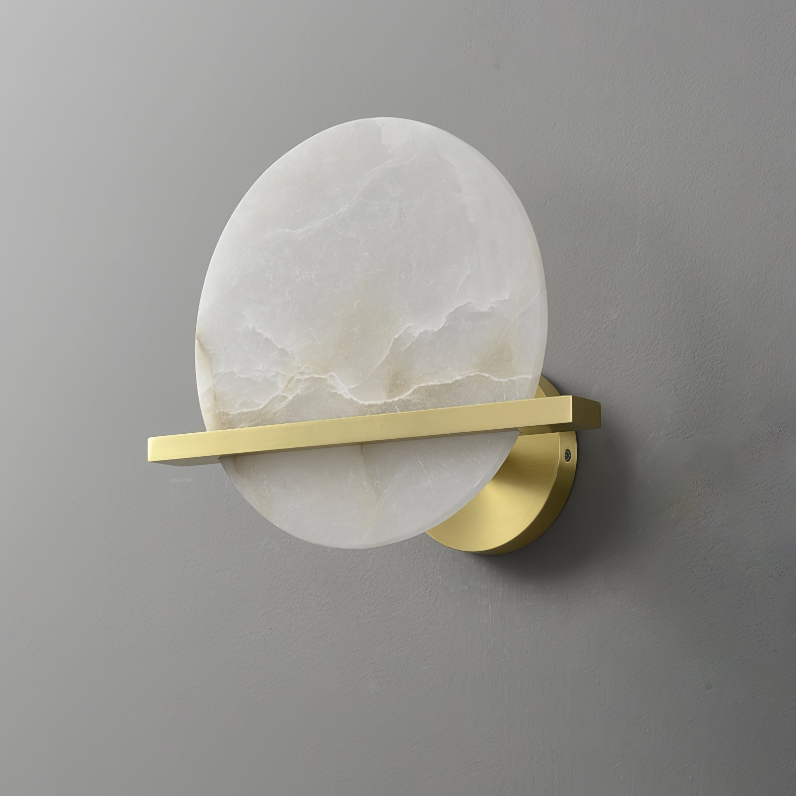 Applique Murale en Marbre - Luxe et Efficacité Énergétique