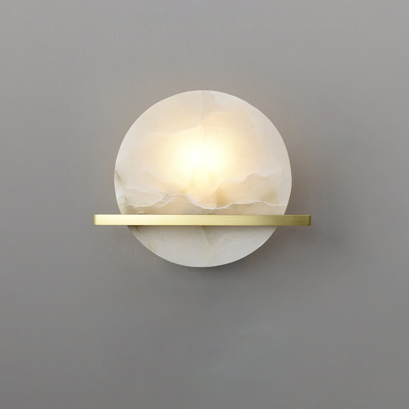 Applique Murale en Marbre - Luxe et Efficacité Énergétique