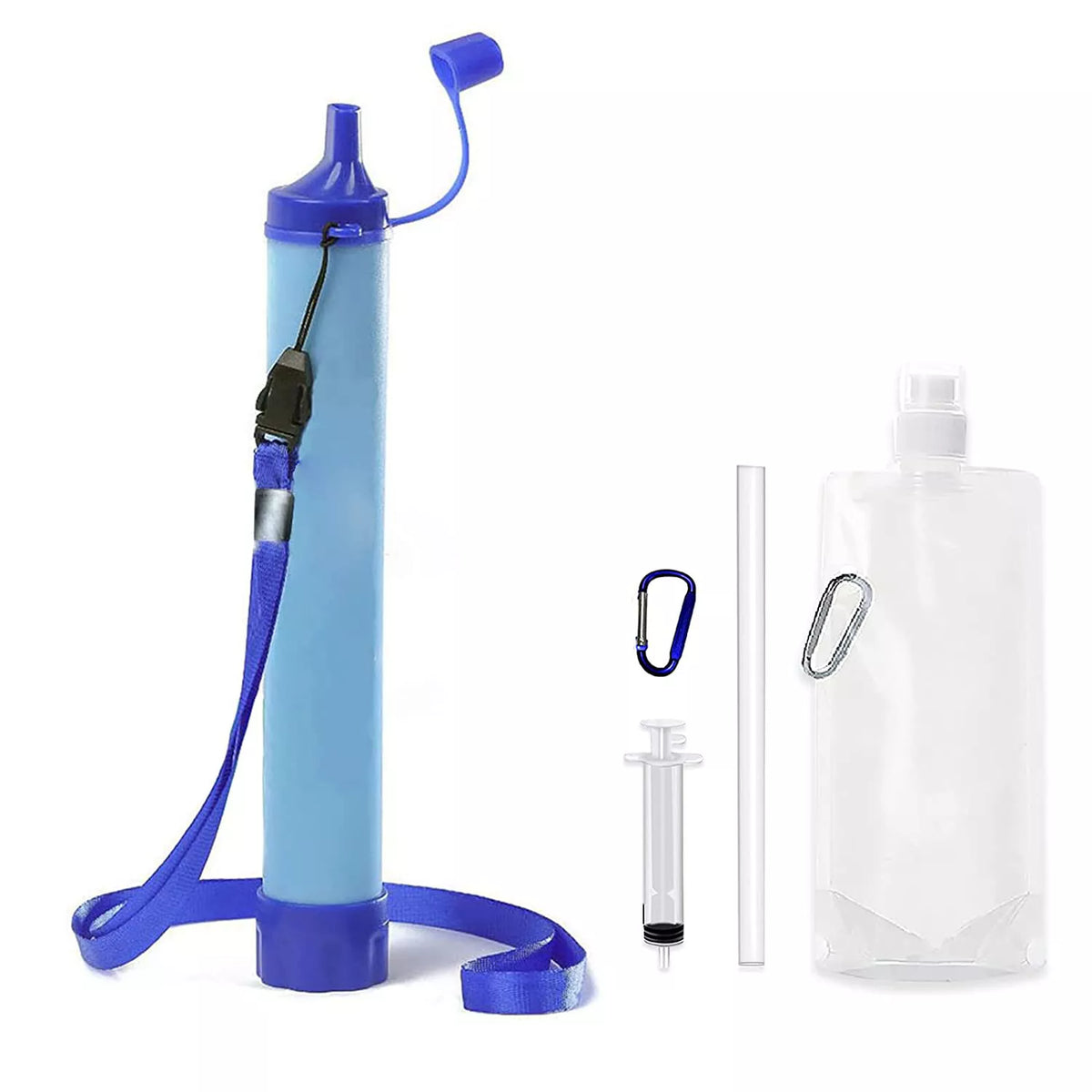 Filtre à Eau Portable pour Survie - Filtration Avancée et Facile à Utiliser