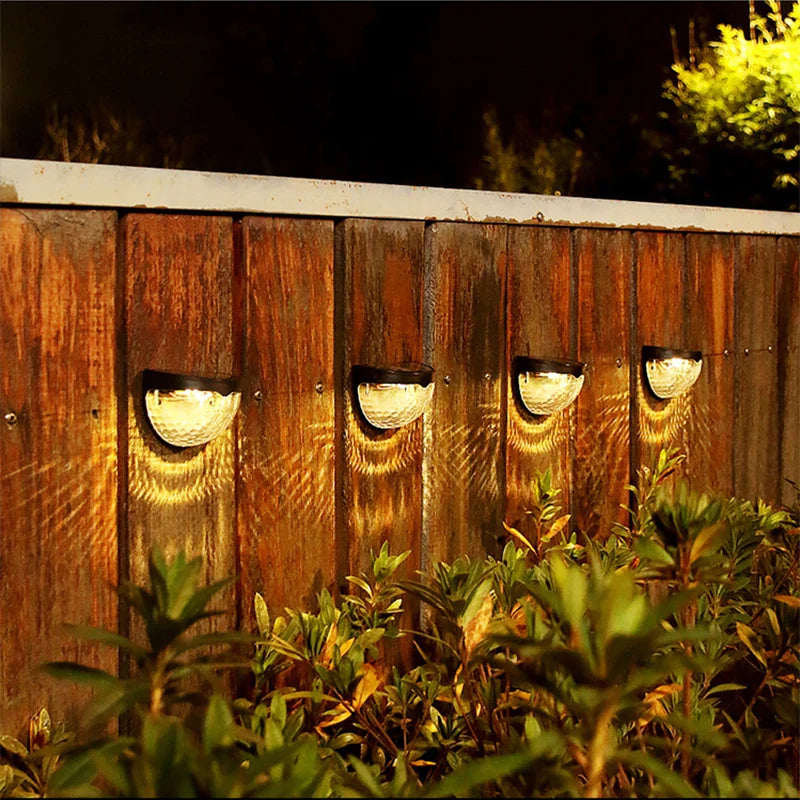 Luminaires Muraux Solaires Extérieurs - Éclairage Étanche et Décoratif pour Jardin