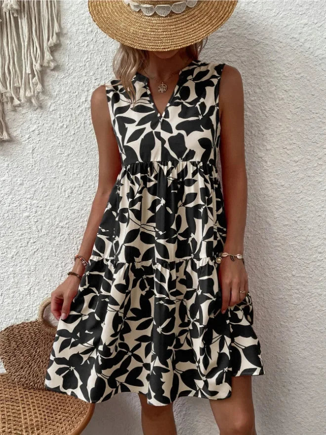 Robe Mini Polyvalente pour Femmes - Style Ludique et Confort Optimal