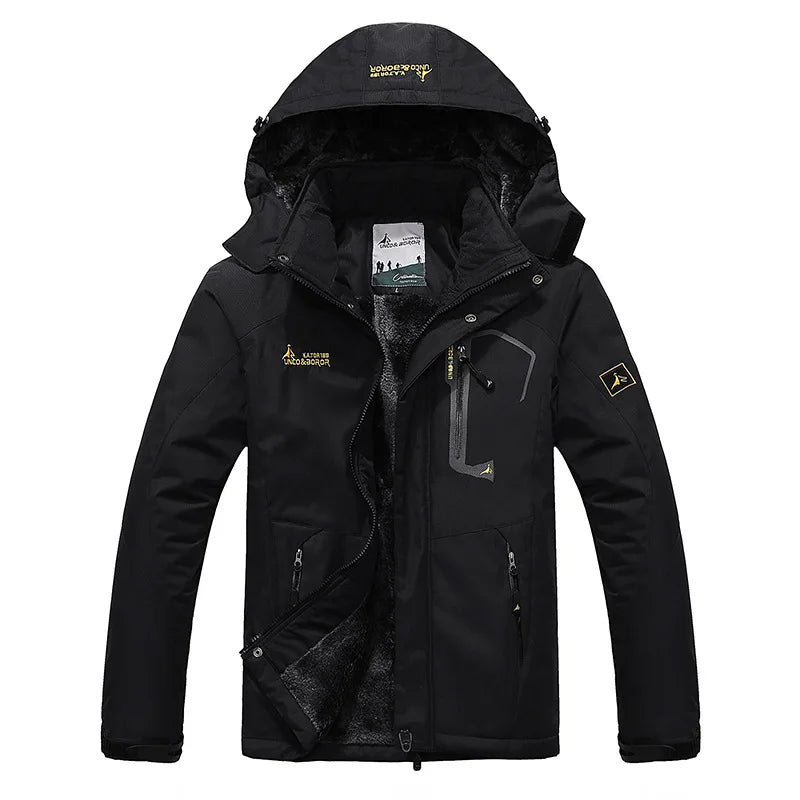 Veste d'hiver Imperméable avec Doublure en Polaire - Isolation Avancée et Protection Contre les Intempéries