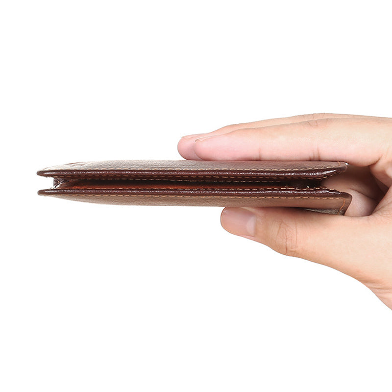 Portefeuille RFID Slim pour Hommes - Protection Anti-Vol et Design Élégant