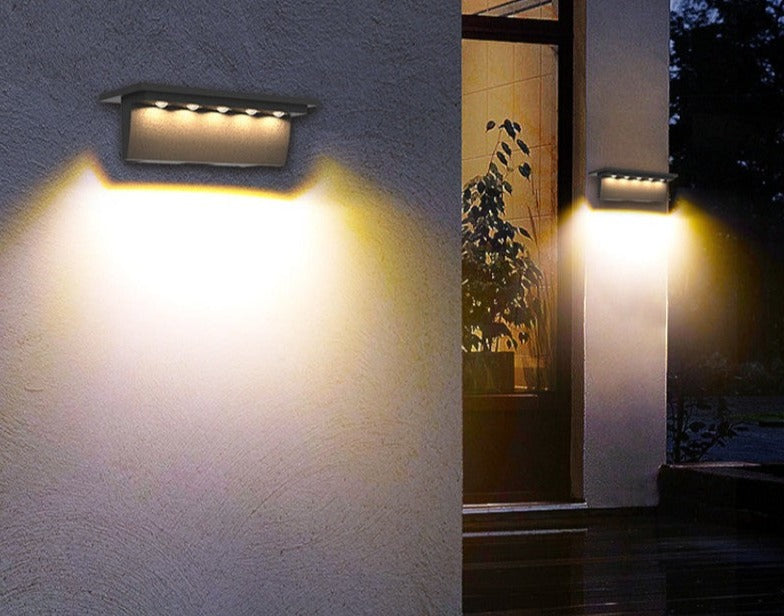 Lampe d'extérieur à Capteur de Mouvement - Résistante aux Intempéries et Écologique