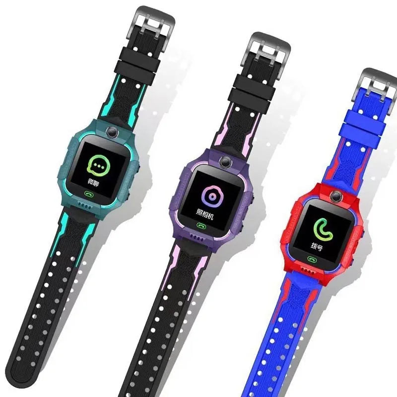 Montre GPS Enfant - Écran Couleur, Fonction SOS et Caméra