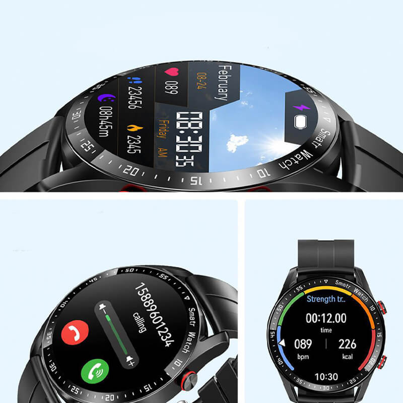 Montre de Santé Intelligente - Surveillance du Glucose Sanguin en Temps Réel