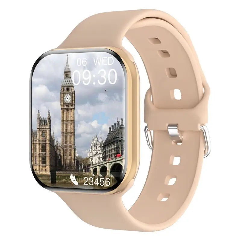 Montre Intelligente Étanche IP68 - Écran HD AMOLED et Suivi de Santé