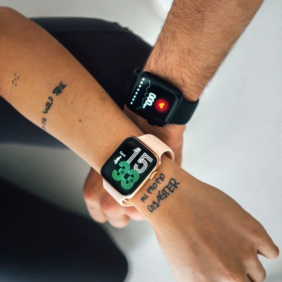 Montre Connectée avec Fréquence Cardiaque - 10 Modes Sportifs et Design Mince