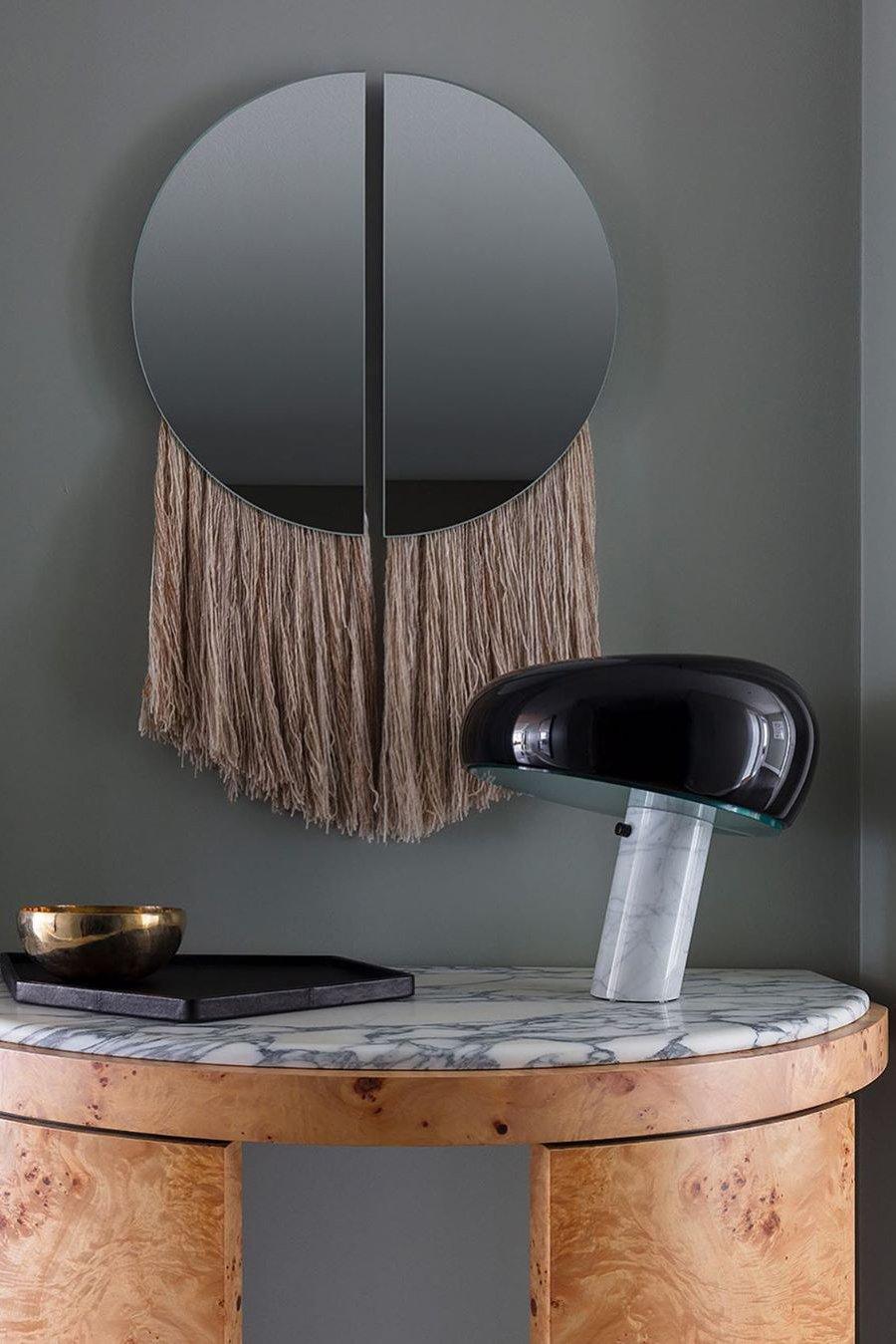 Lampe de Table en Marbre - Élégance et Ambiance Chaleureuse