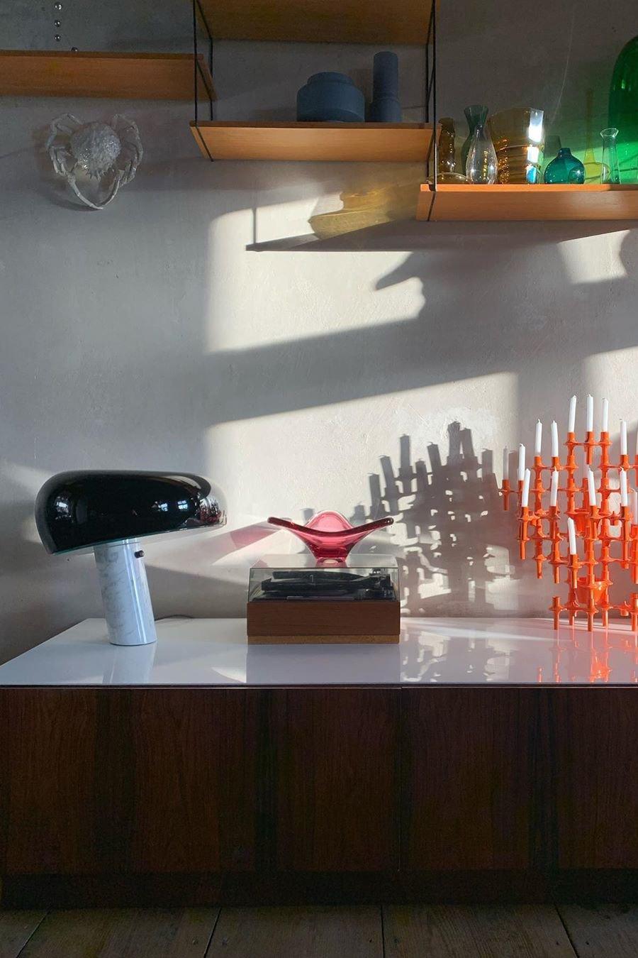 Lampe de Table en Marbre - Élégance et Ambiance Chaleureuse
