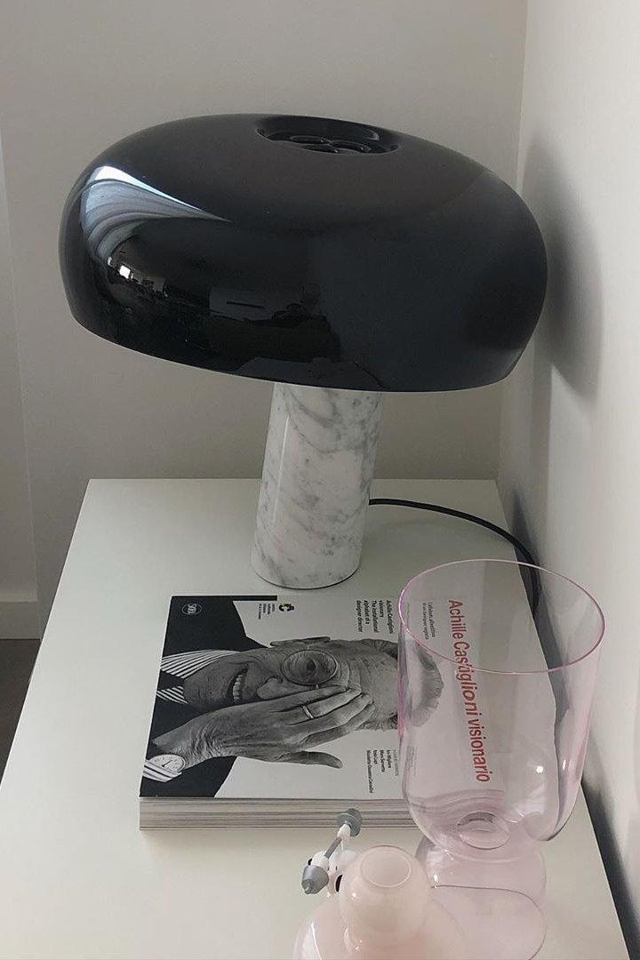 Lampe de Table en Marbre - Élégance et Ambiance Chaleureuse