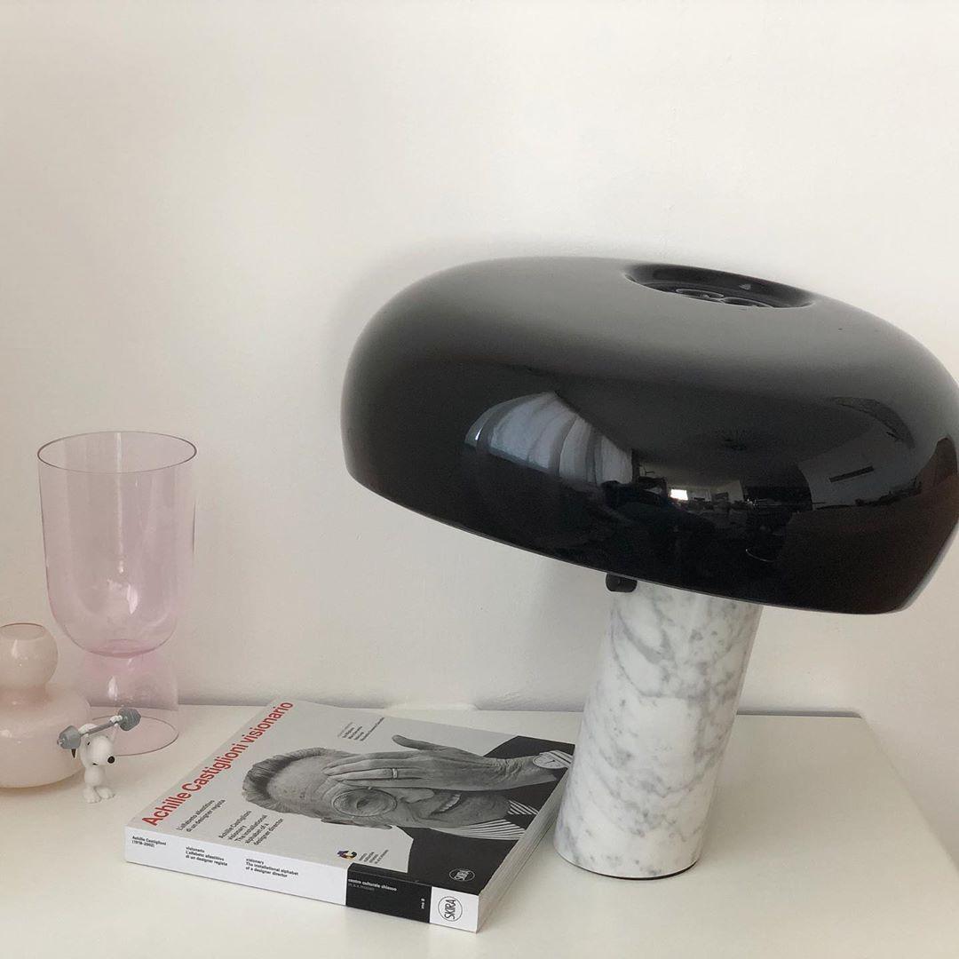 Lampe de Table en Marbre - Élégance et Ambiance Chaleureuse