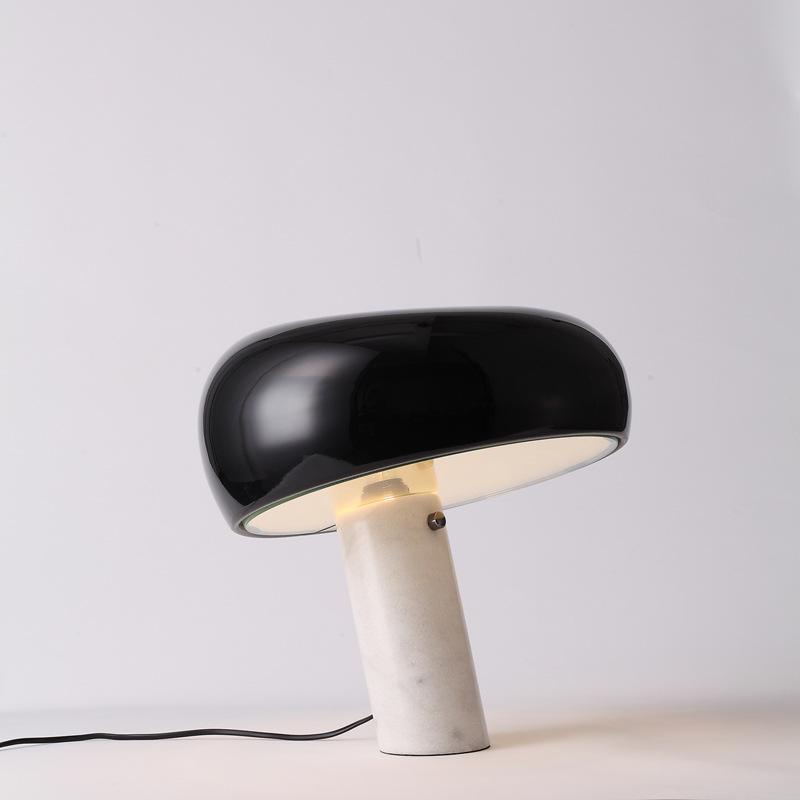 Lampe de Table en Marbre - Élégance et Ambiance Chaleureuse