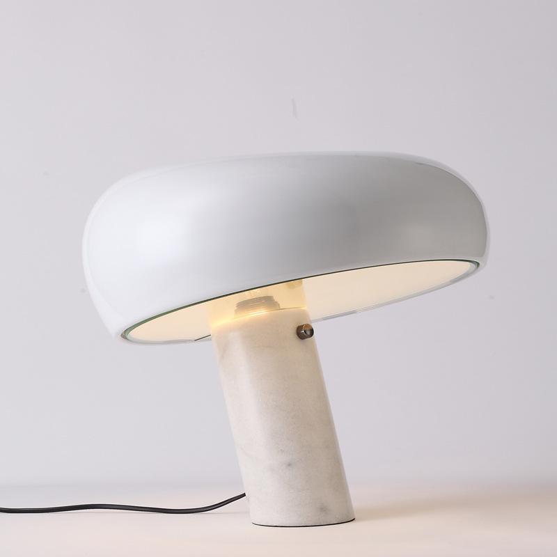 Lampe de Table en Marbre - Élégance et Ambiance Chaleureuse