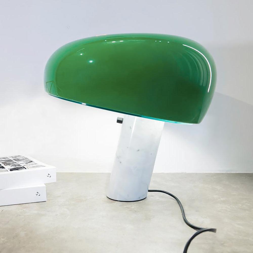 Lampe de Table en Marbre - Élégance et Ambiance Chaleureuse