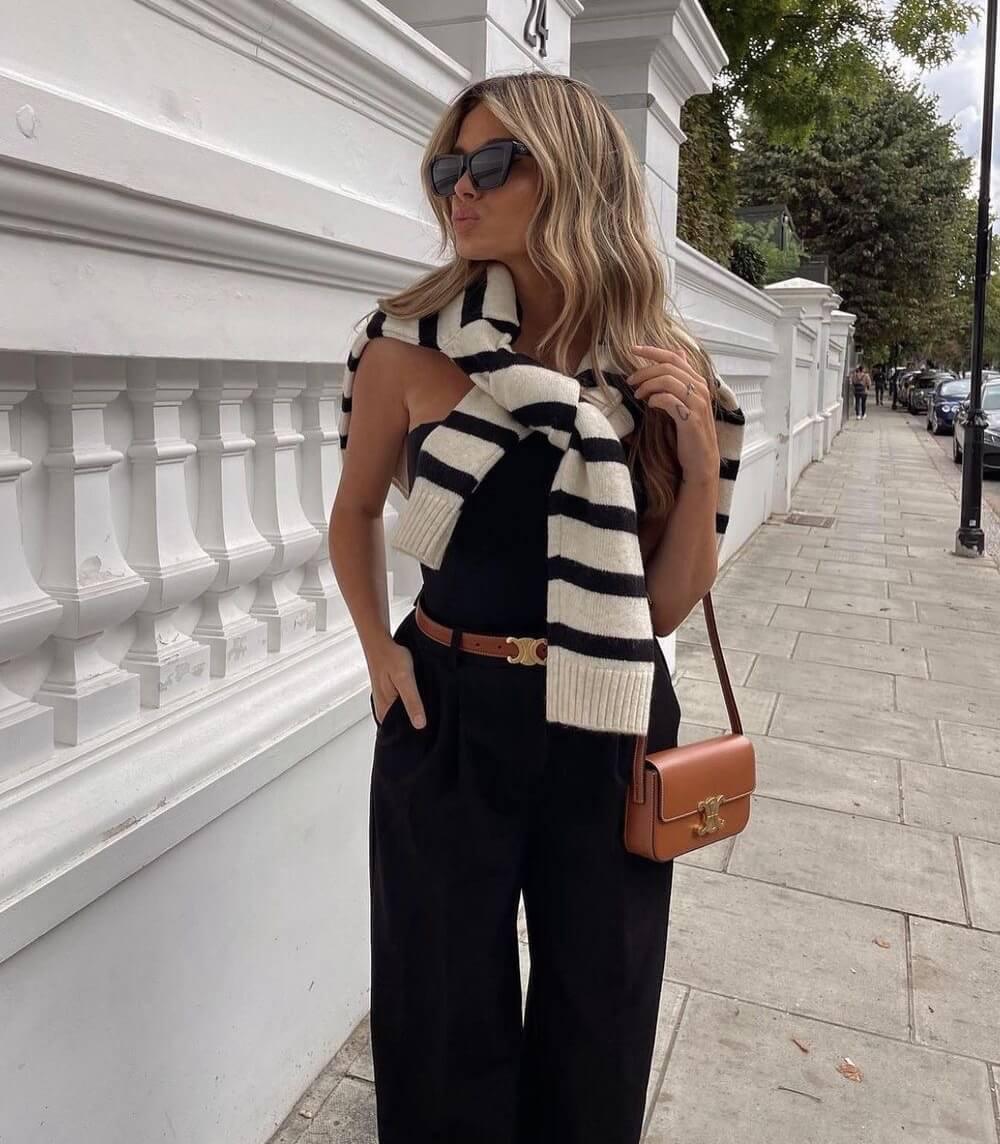 Ceinture en Cuir Noir avec Boucle Dorée - Élégance et Polyvalence pour Toutes les Occasions