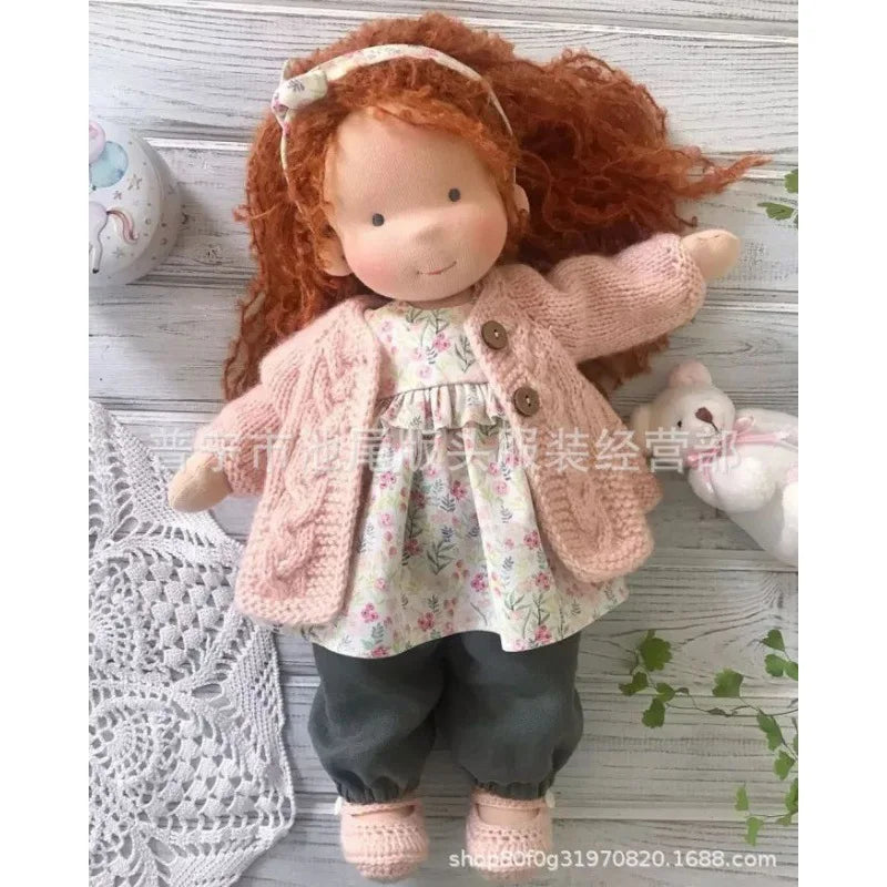Poupée en Peluche Waldorf - Douceur Kawaii et Cadeau Prêt à Offrir