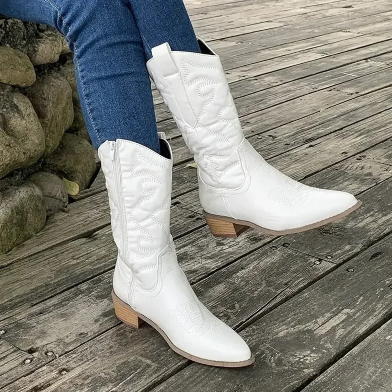 Bottes de Cowboy en Cuir pour Femmes - Élégance et Confort pour Toutes Occasions
